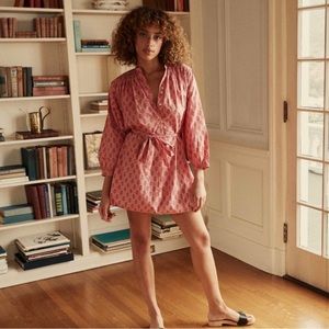 Doen Opal Dress - Sunflower Block Print, Size S